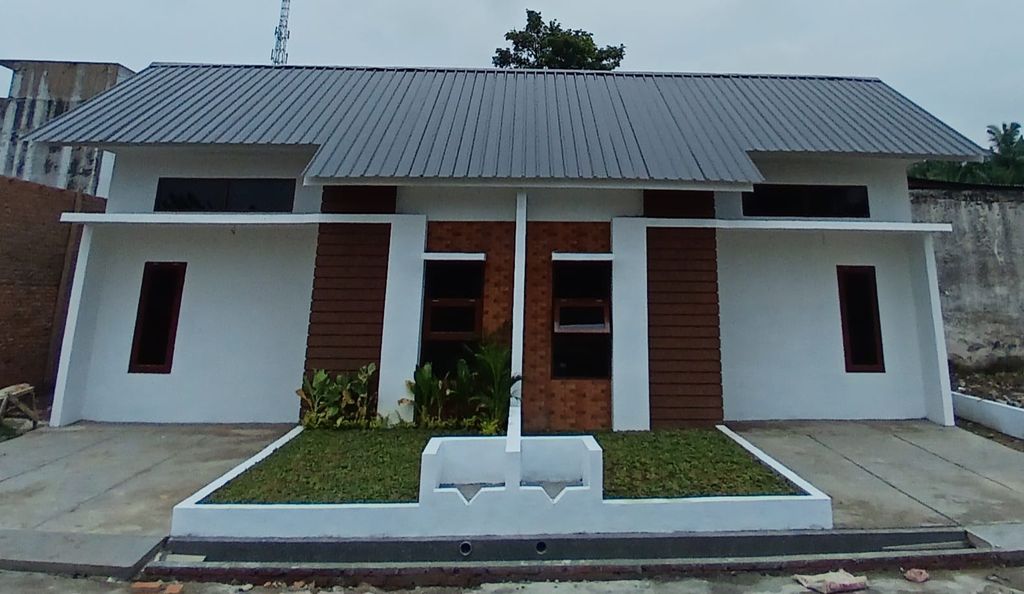foto tampak rumah tipe 36 perumahan PERUMAHAN INTI SEJAHTERA