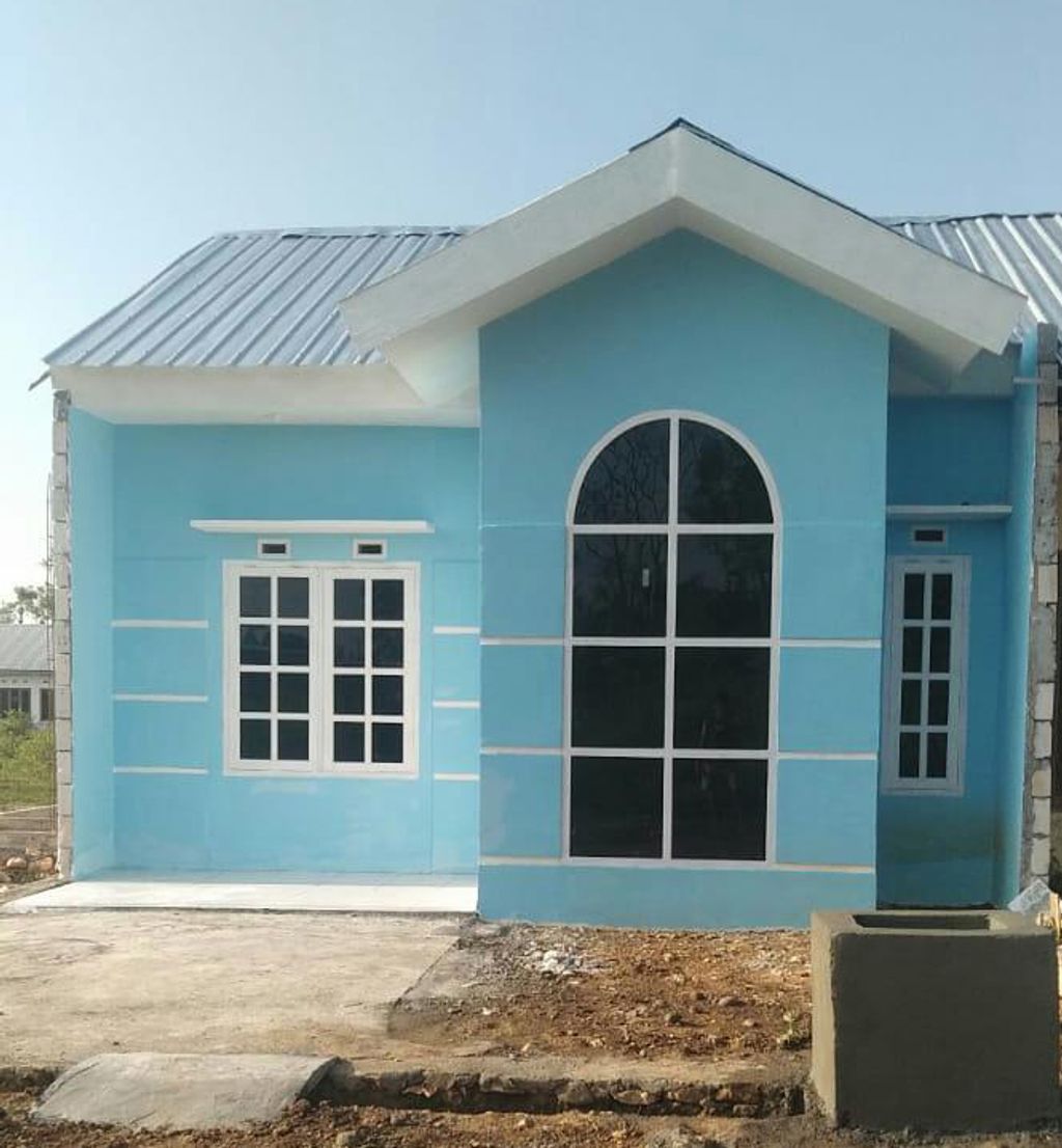 foto tampak rumah tipe 36 HARGA BARU 2024 perumahan CAHAYA BUMI ALAM