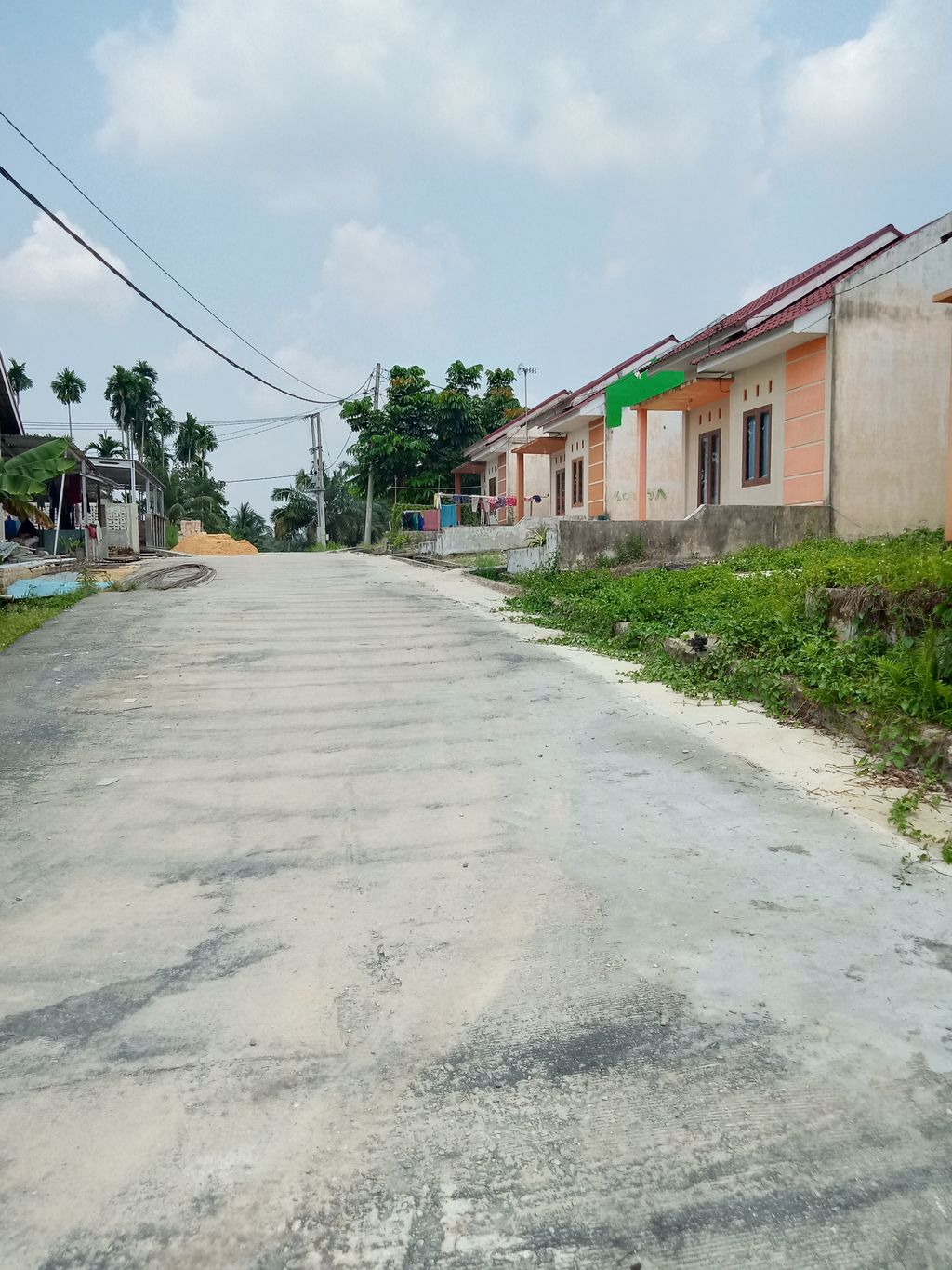 foto posisi tengah perumahan Alam Lestari Residence Tahap 2