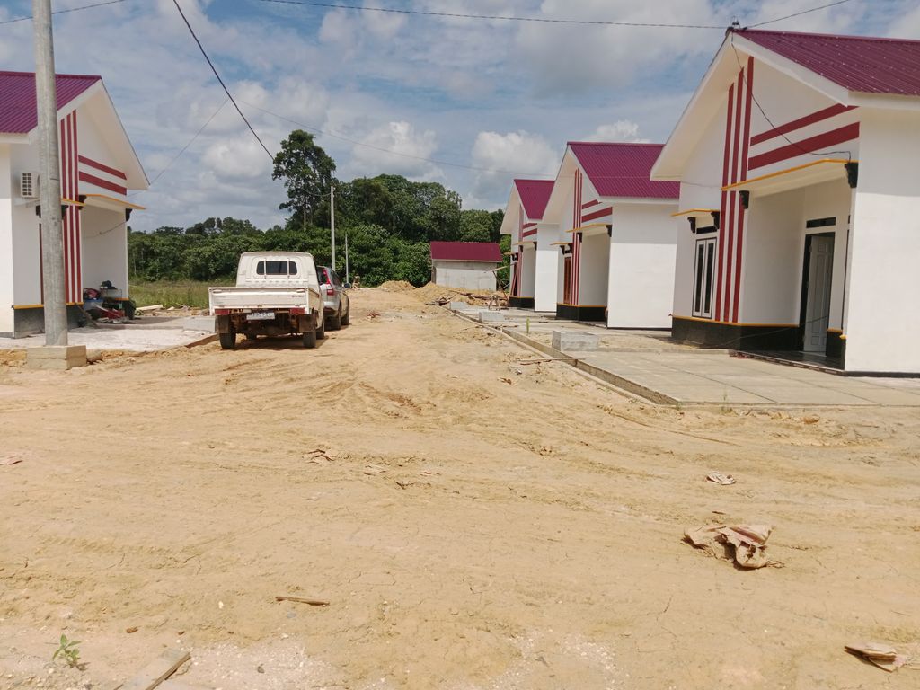 foto denah rumah tipe 36 perumahan ALAM INDAH TEBELIAN