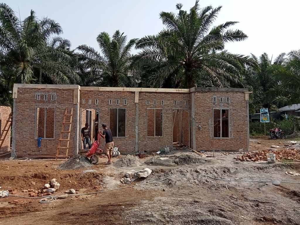 foto contoh rumah perumahan Agape Residence Primadona