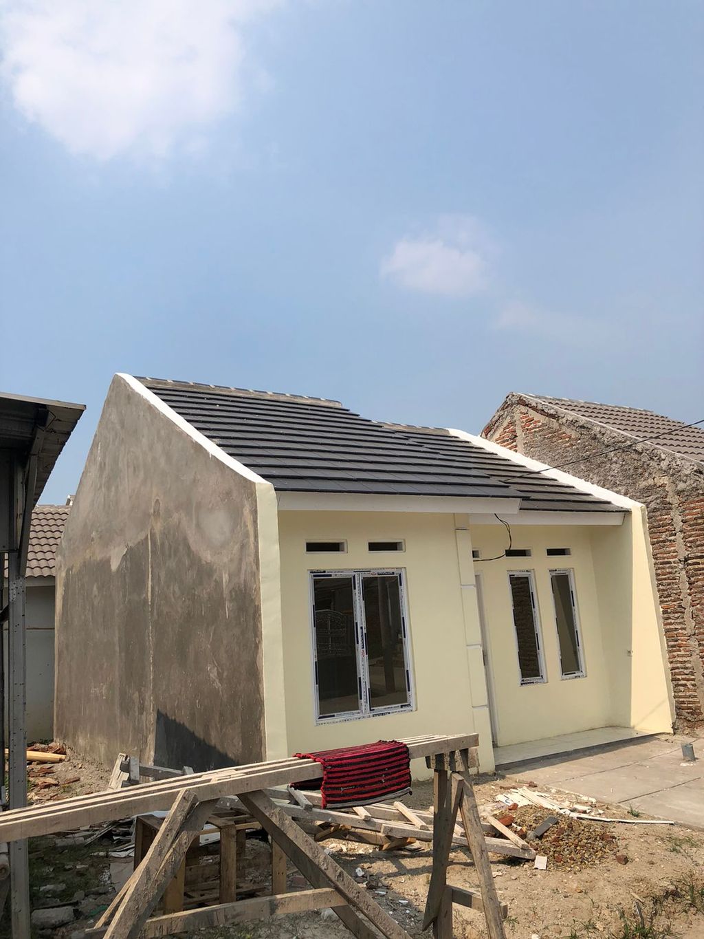 foto denah rumah tipe 32/83 perumahan CURUG ASRI THP 3