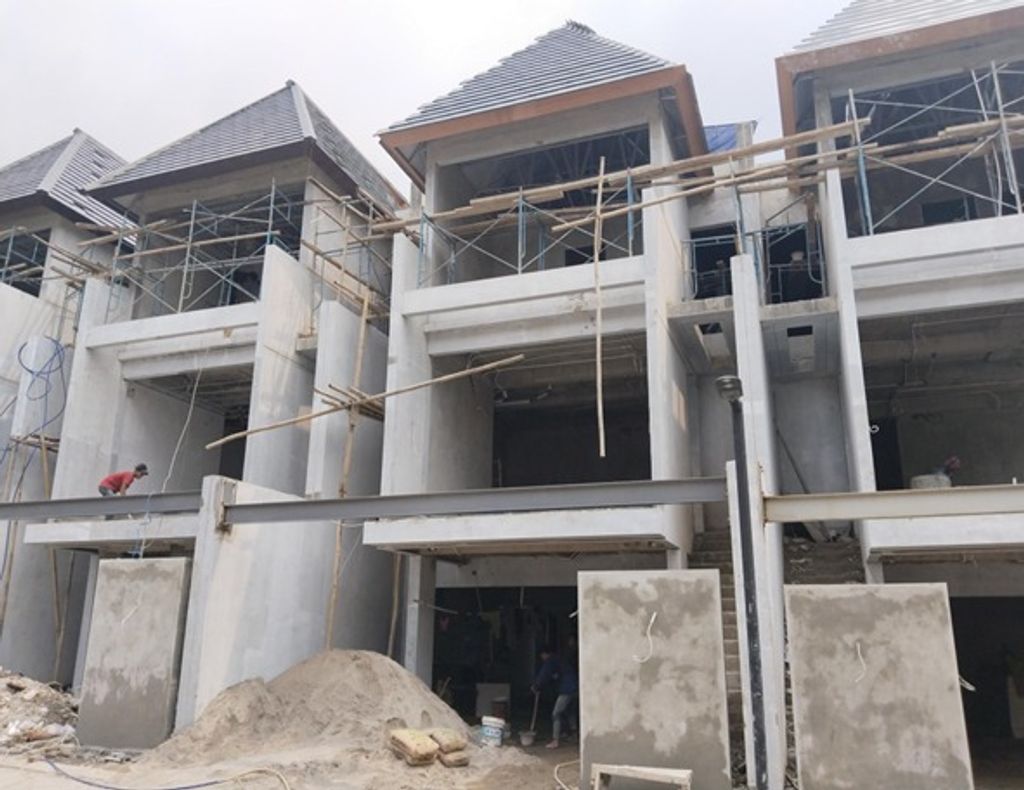 foto tampak rumah tipe Quartz Opt perumahan Serenia Hills