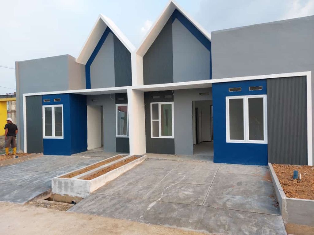 foto tampak rumah tipe subsidi perumahan HOETTAGIAN ASRI KEMANISAN EXT