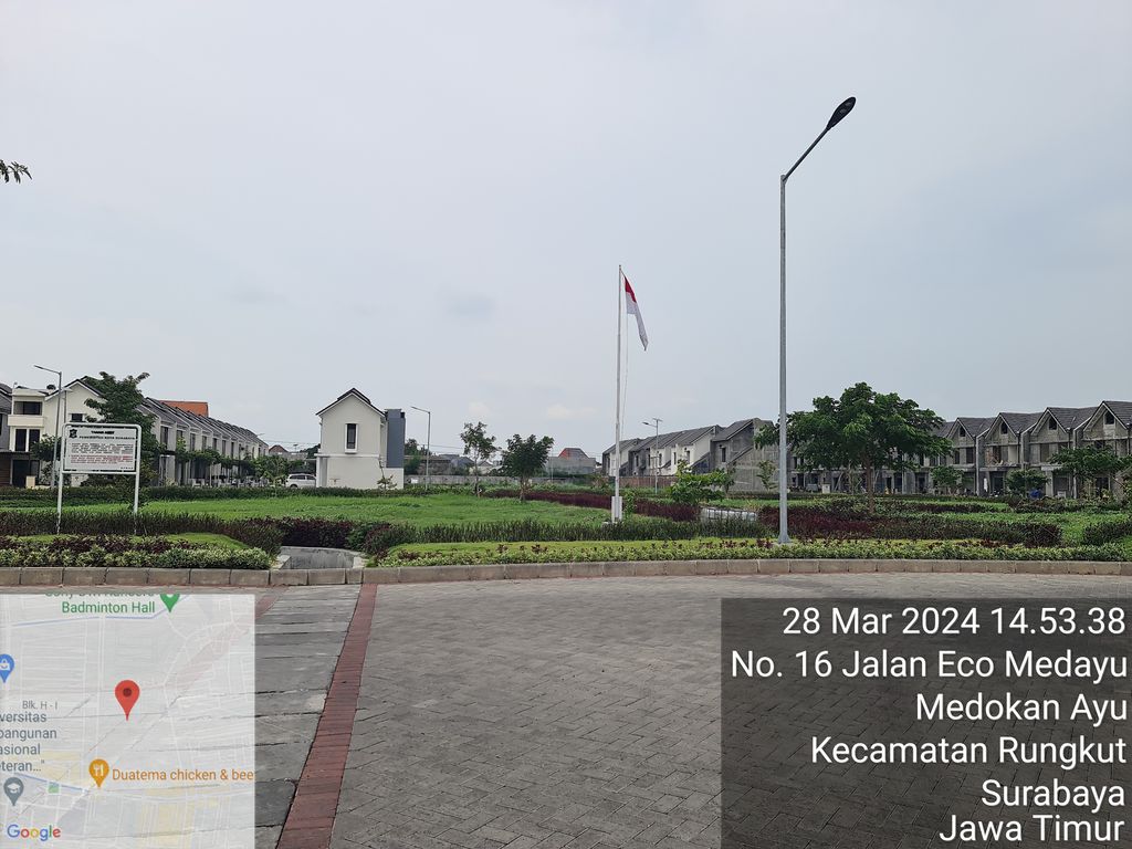 foto posisi tengah perumahan ECO MEDAYU