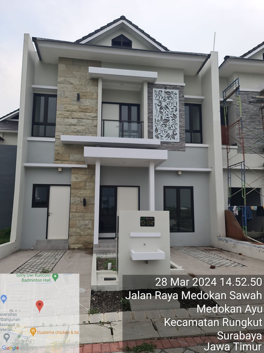 foto contoh rumah perumahan ECO MEDAYU