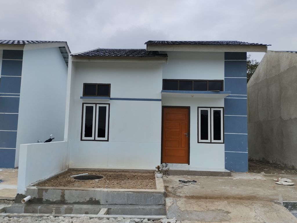 foto tampak rumah tipe 36 perumahan ARRAIHAN RESIDENCE