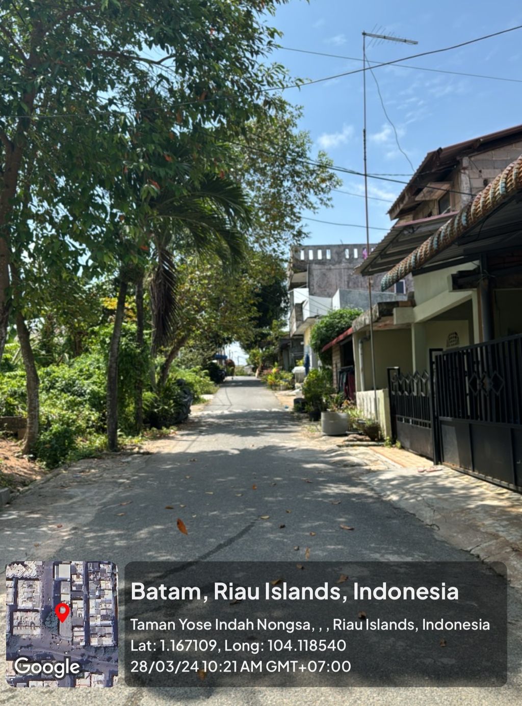 foto posisi tengah perumahan Perumahan Yose Sade Perkasa