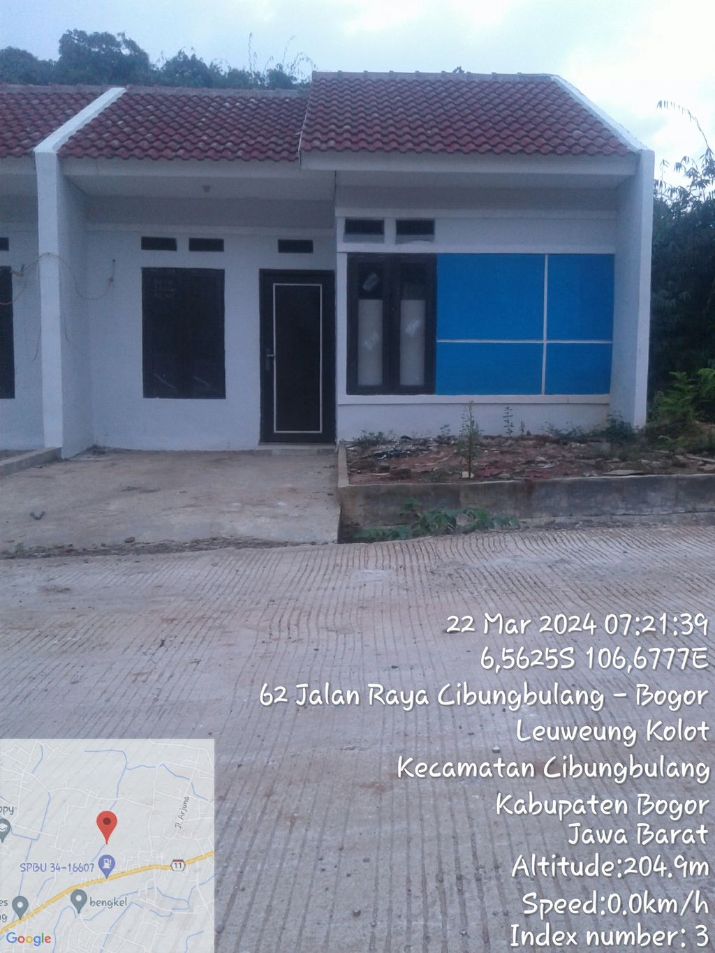 foto contoh rumah perumahan BOGOR CIAMPEA REGENCY