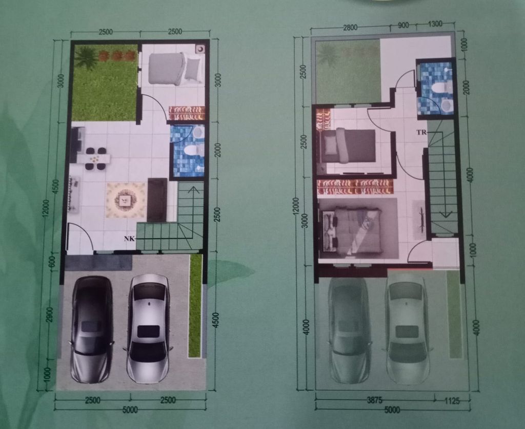 foto denah rumah tipe A perumahan Magnolia Park9