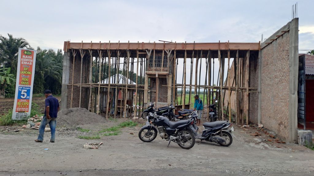 foto gerbang perumahan MENTENG GRIYA INSANI