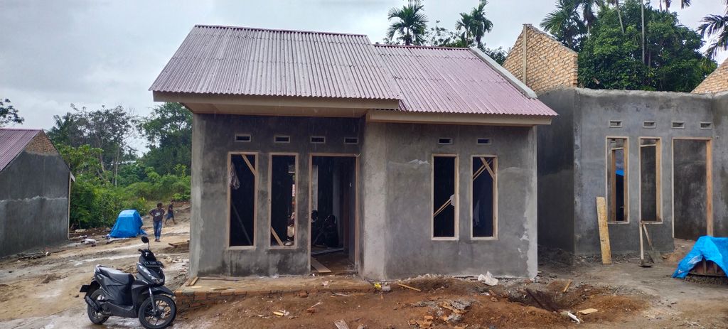 foto contoh rumah perumahan ABI KANDIS TELENG