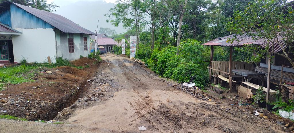 foto gerbang perumahan ABI KANDIS TELENG
