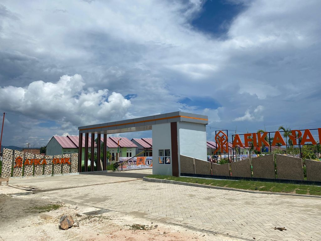 foto gerbang perumahan AFIKA PARK