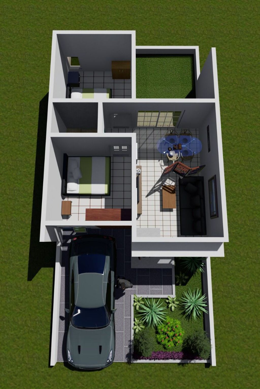foto denah rumah tipe ZIVANA RESIDENCE perumahan ZIVANA RESIDENCE
