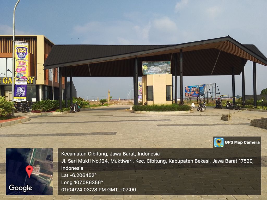 foto gerbang perumahan GRAN HARMONI CIBITUNG TAHAP 2