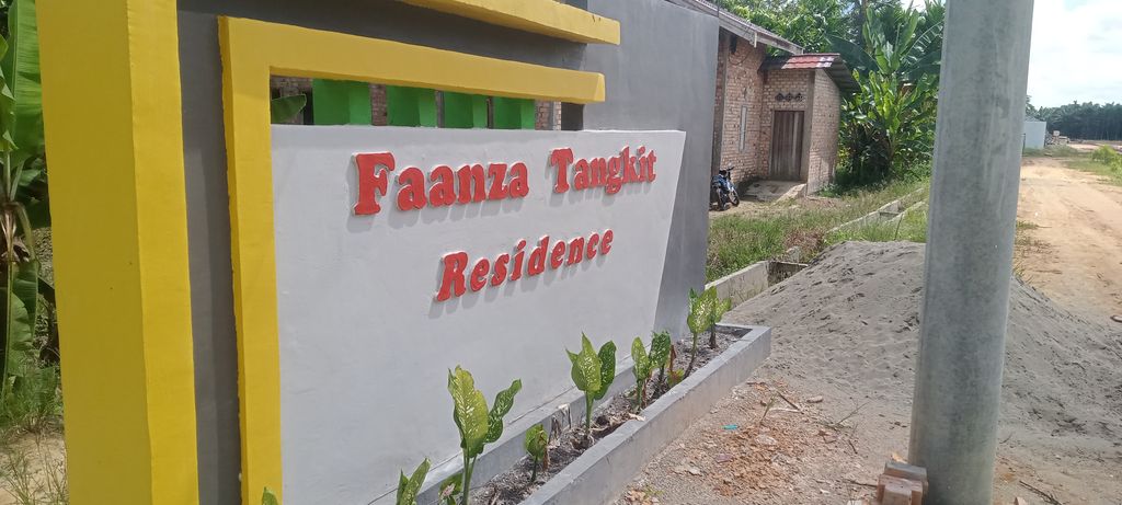 foto gerbang perumahan FAANZA TANGKIT RESIDENCE