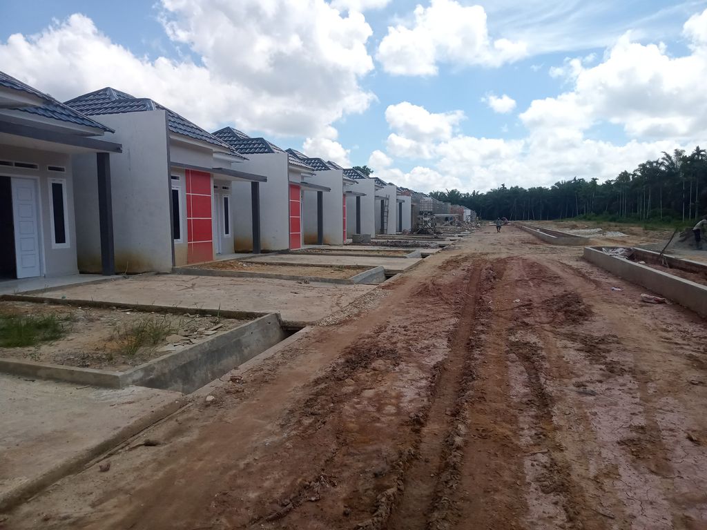 foto posisi tengah perumahan FAANZA TANGKIT RESIDENCE