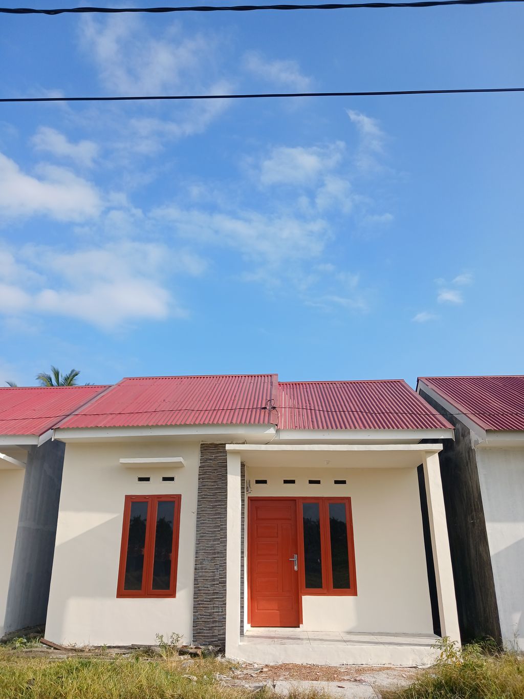 foto tampak rumah tipe 36 Tahun 2024 perumahan MARLINDO GREEN HOUSE 1