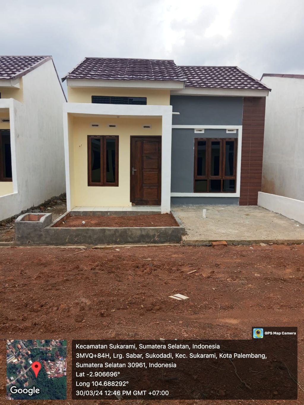 foto contoh rumah perumahan PERUMAHAN GREEN BOSTER CAKRAWALA