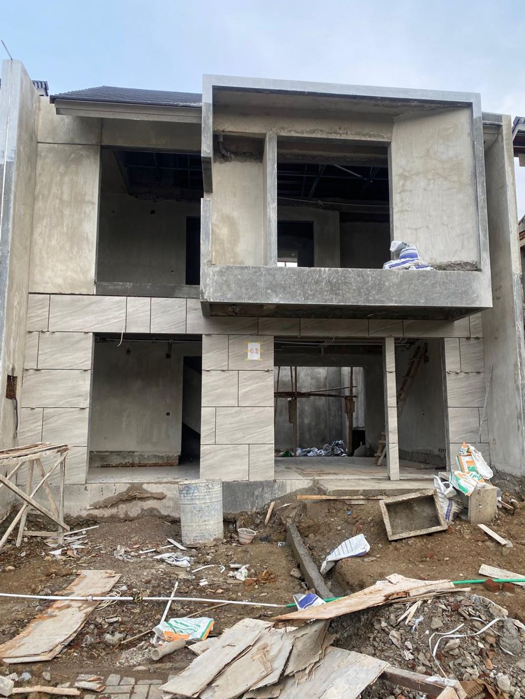 foto tampak rumah tipe Punawangi 103/172 1.9 perumahan Tatar Punawangi KBP