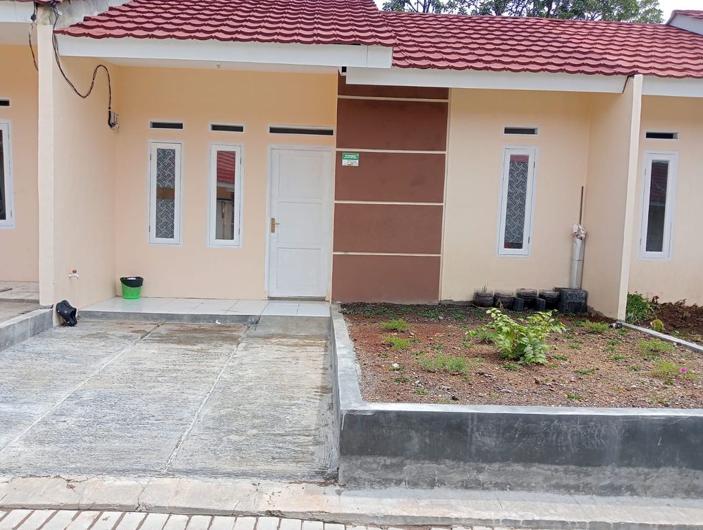 foto tampak rumah tipe Subsidi perumahan Bumi Mutiara Indah 6