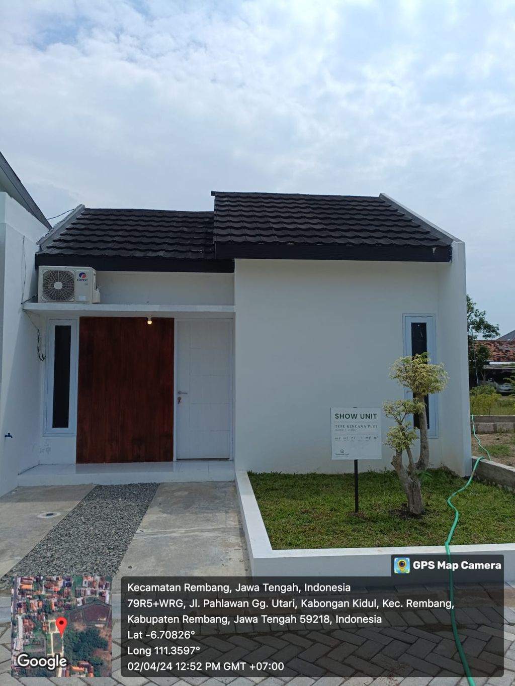 foto tampak rumah tipe kencana 30/60 perumahan PERUMAHAN TENTREM ASRI