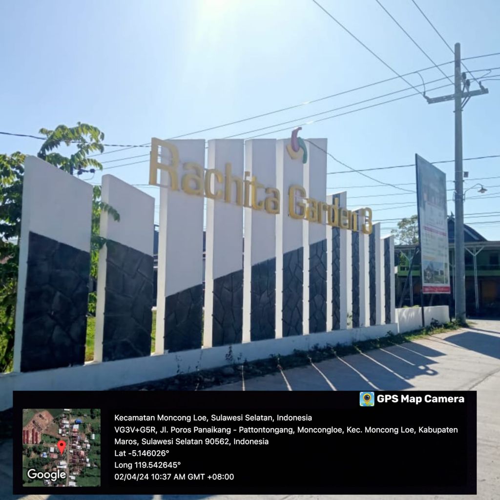 foto gerbang perumahan RACHITA GARDEN 3 TAHAP 2