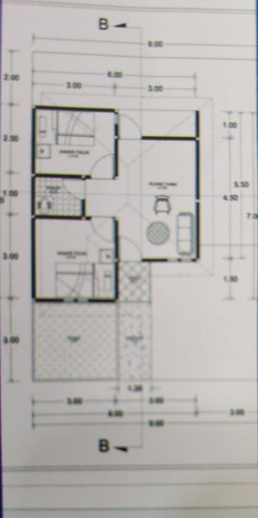 foto denah rumah tipe RSH 36 perumahan RAJA PROPERTY 2