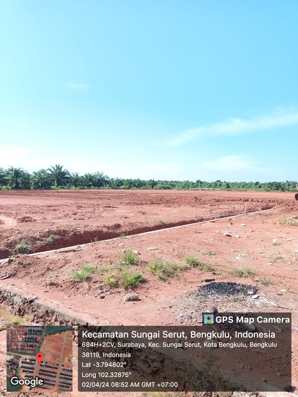 foto posisi tengah perumahan SURABAYA PERMAI V TAHAP V