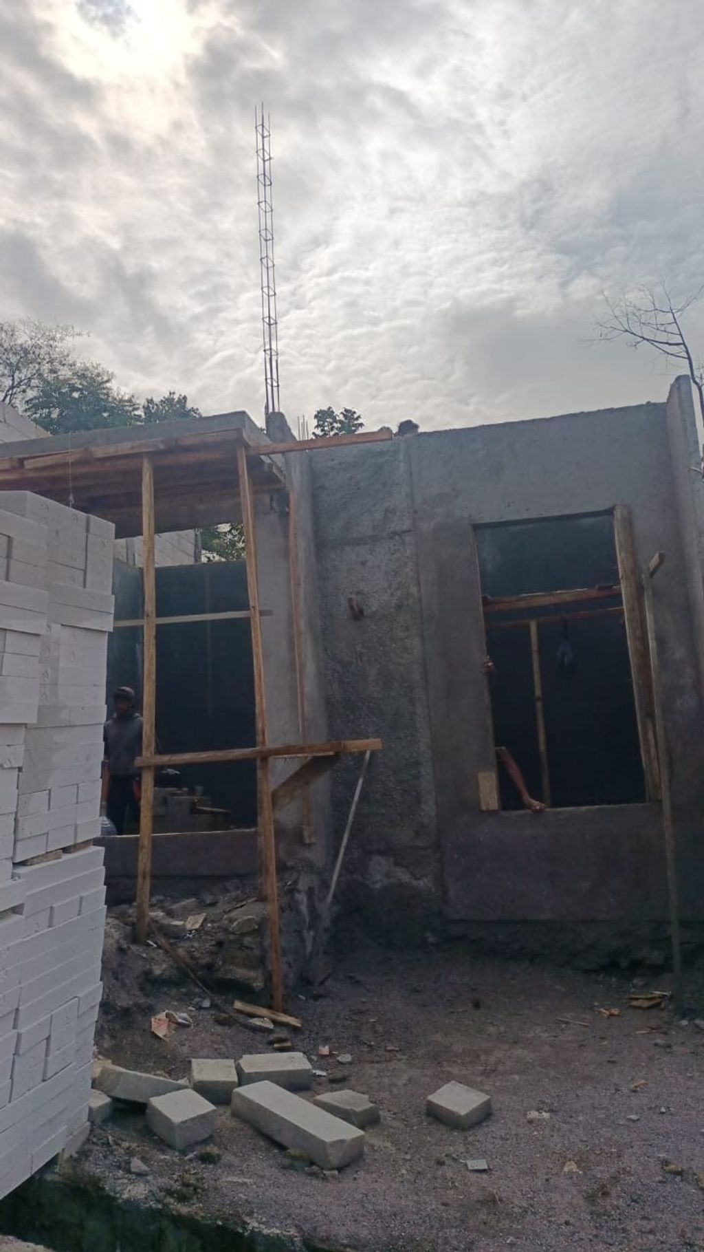 foto tampak rumah tipe 30 Landed (392) perumahan G-Land Padalarang Valley