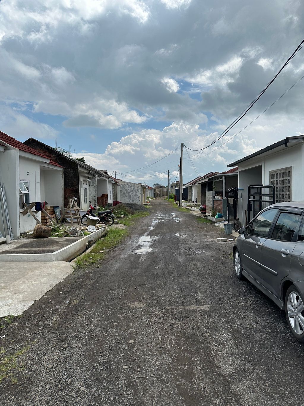 foto posisi tengah perumahan Crown Regency Tahap 2