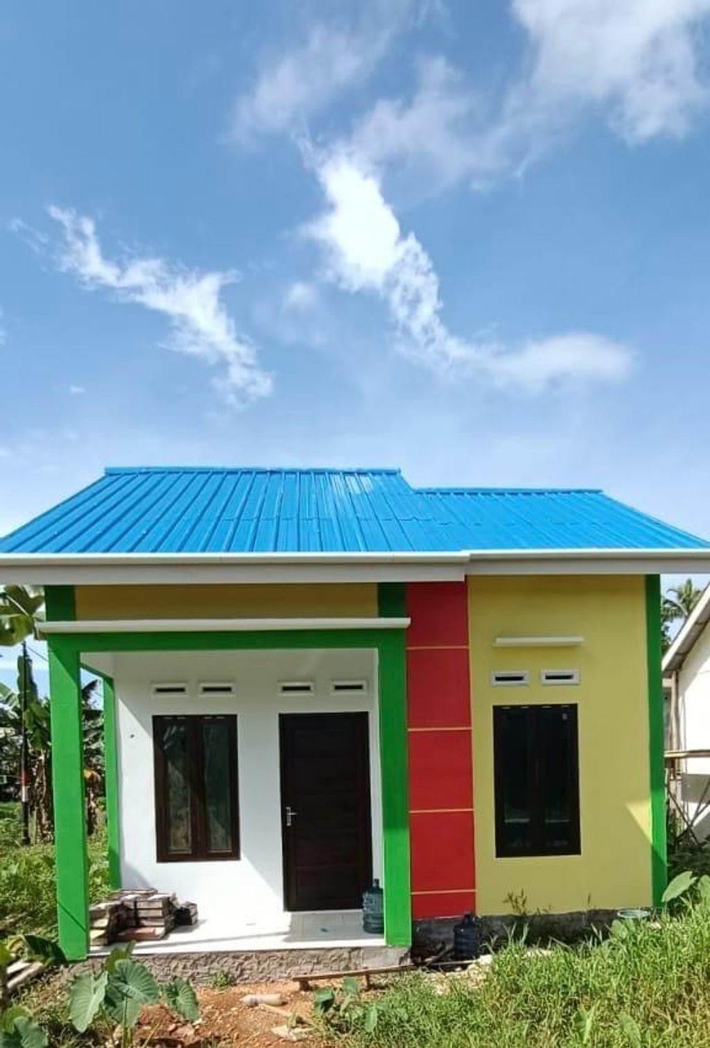 foto tampak rumah tipe 36 perumahan INDAH LESTARI 4