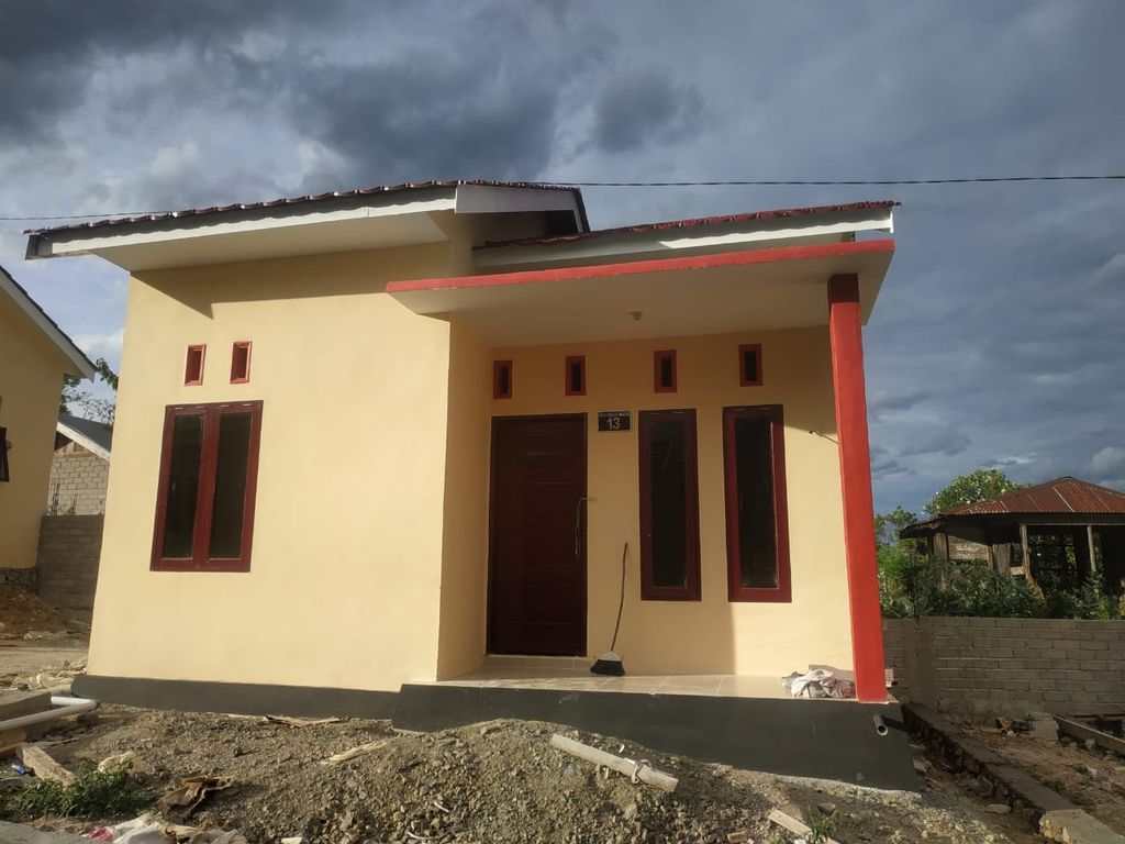 foto tampak rumah tipe 36 2024 perumahan GREEN GAWALISE MANDIRI II