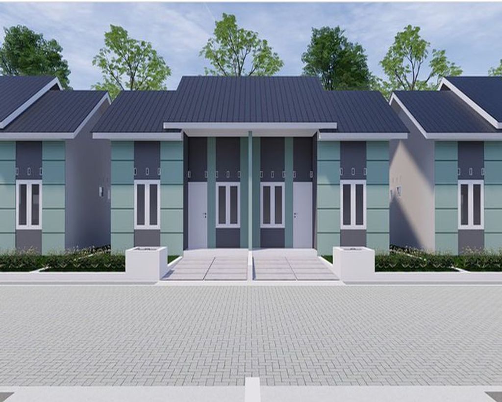 foto tampak rumah tipe 36 perumahan ANNORA RESIDENCE TAHAP-2