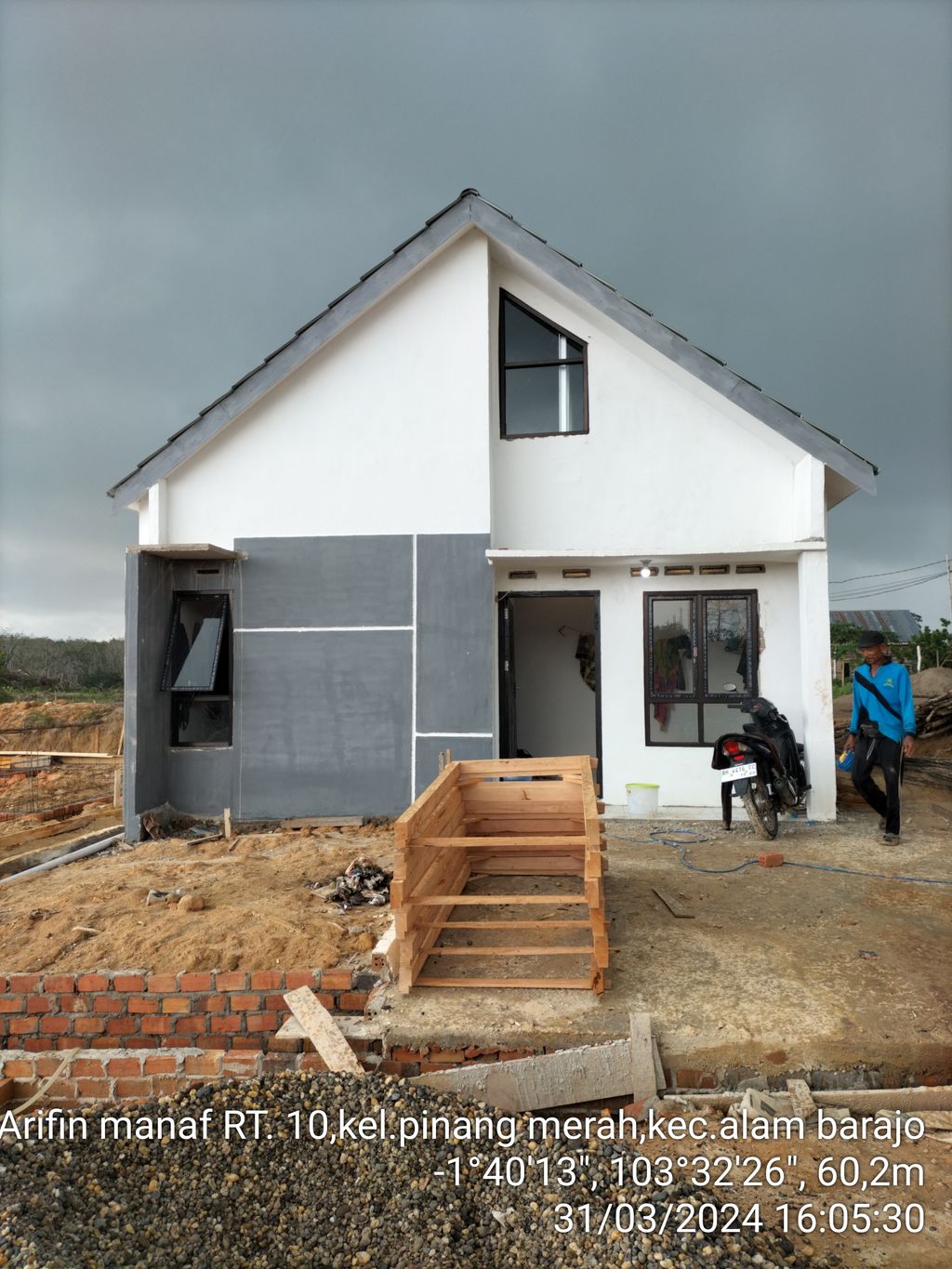 foto contoh rumah perumahan AQIRAH LAND