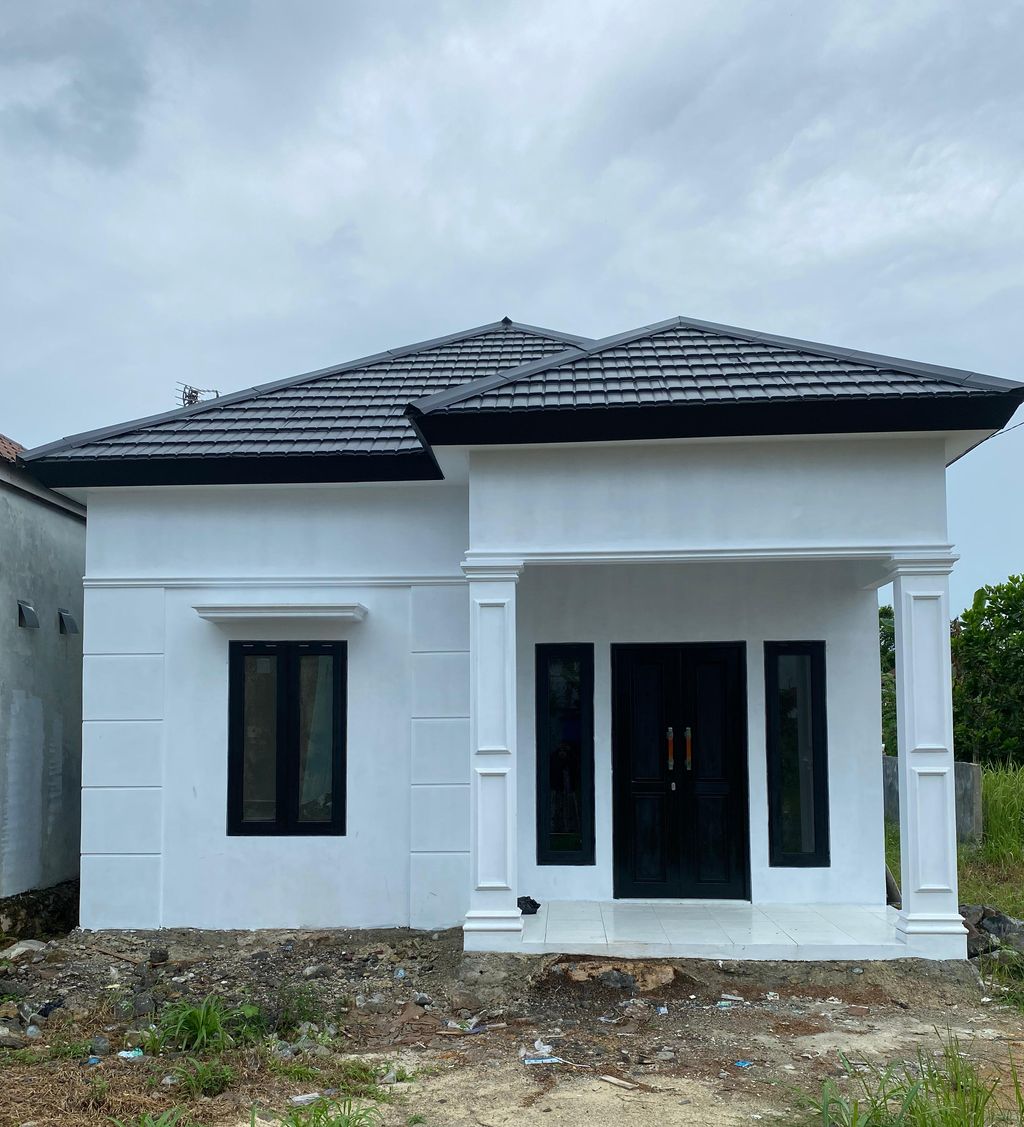 foto tampak rumah tipe 36 subsidi perumahan perumahan permata intan