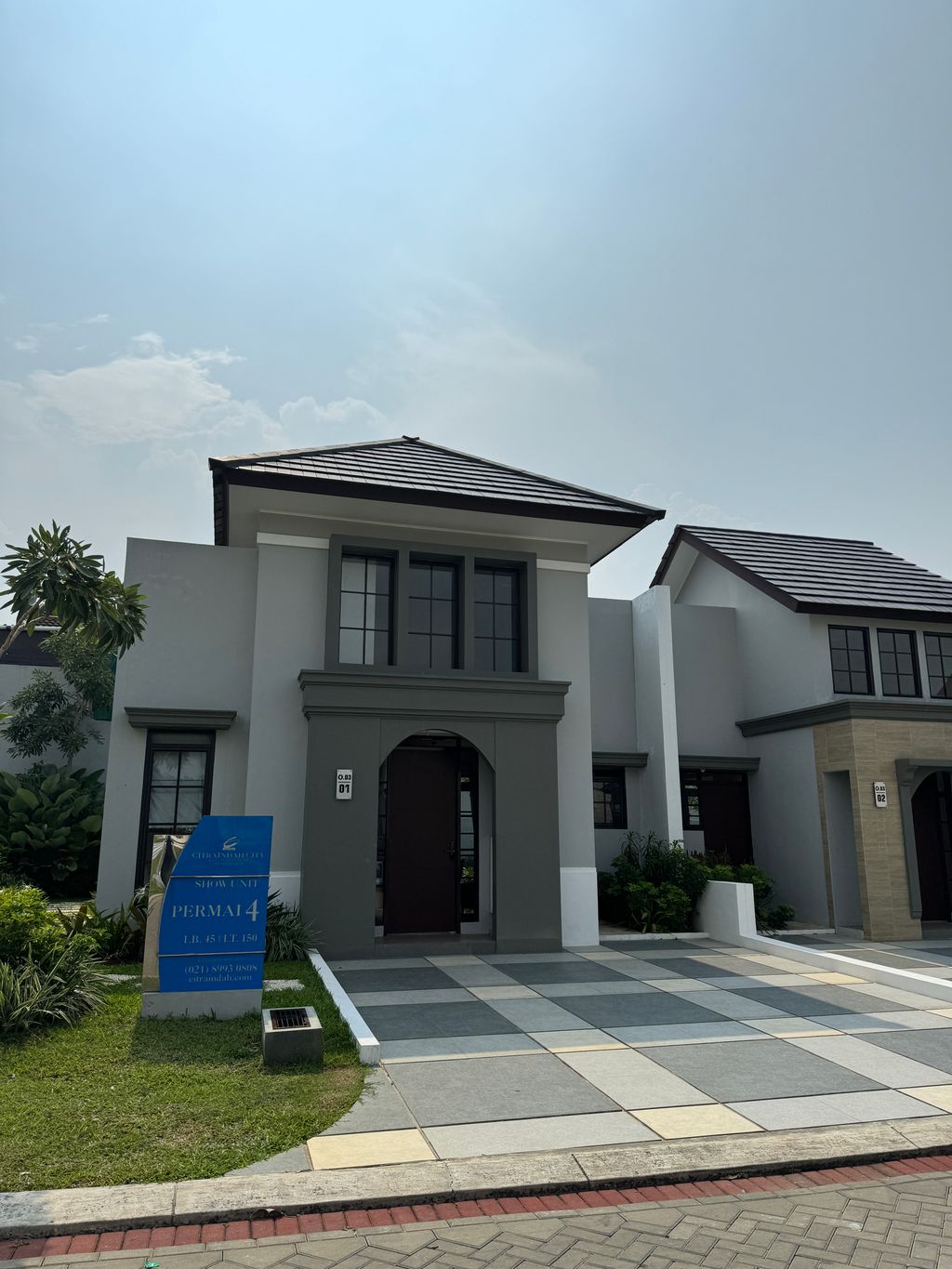 foto contoh rumah perumahan CITRAINDAH CITY BUKIT PERMAI