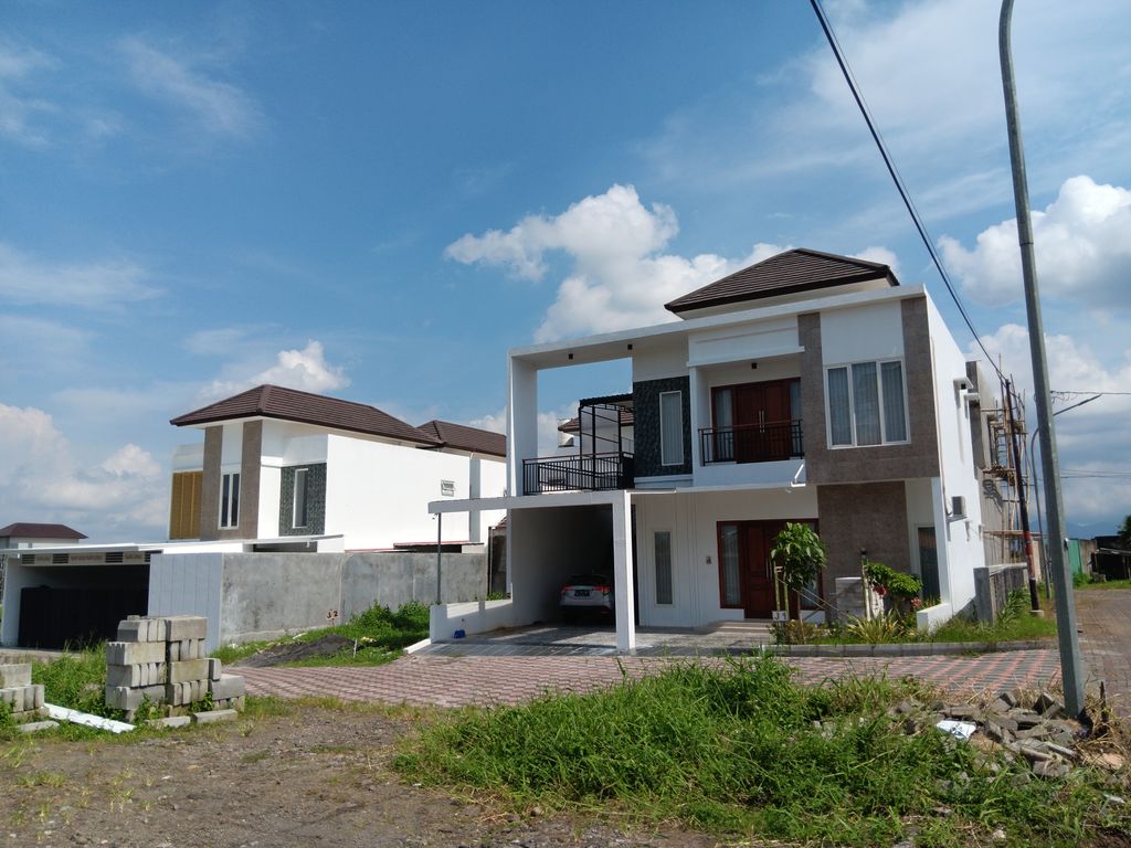 foto contoh rumah perumahan GRAND PANCA ARGA