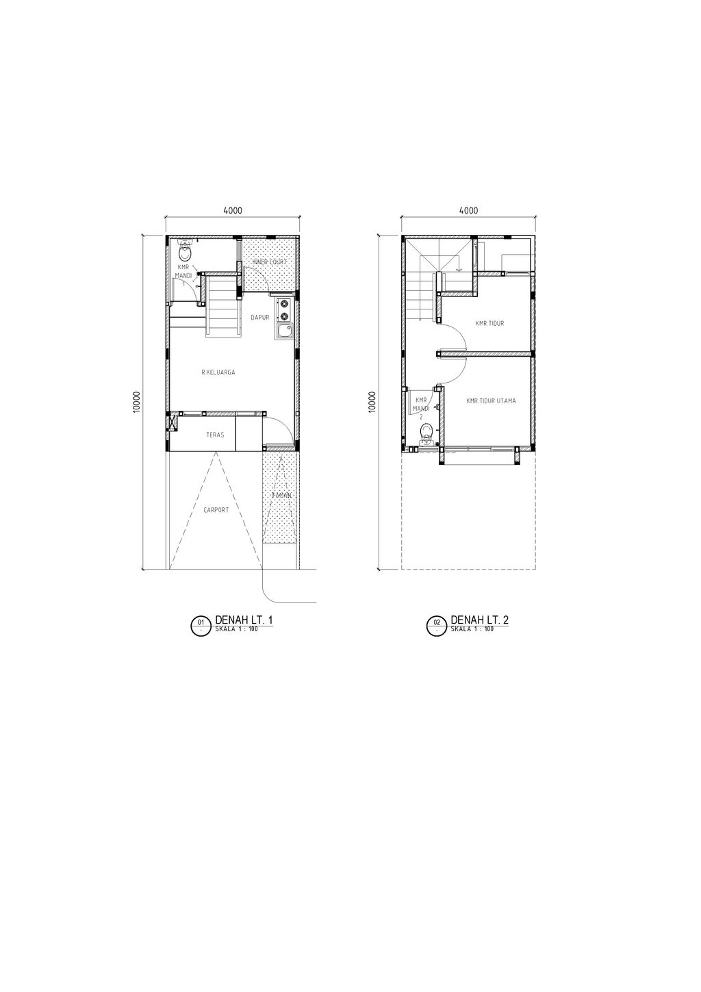 foto denah rumah tipe Townhomes A17 perumahan Grand Estate Marina City