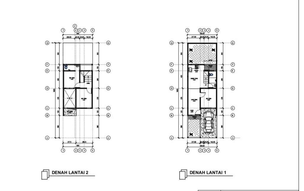 foto denah rumah tipe 63/80 a perumahan BUMI ADIPURA CLUSTER TULIP TAHAP 6