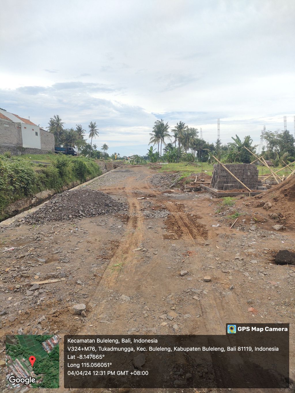 foto gerbang perumahan Perum Green Harmony Tukadmungga