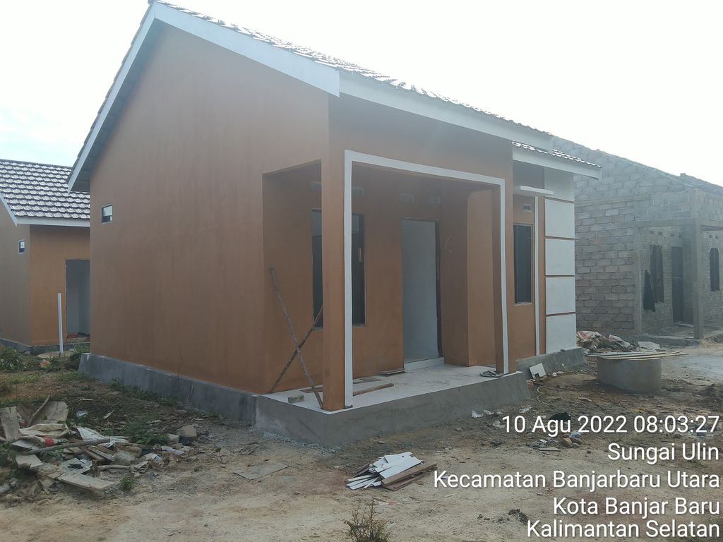 foto tampak rumah tipe SAMAWA 2024 perumahan SAMAWA 2.