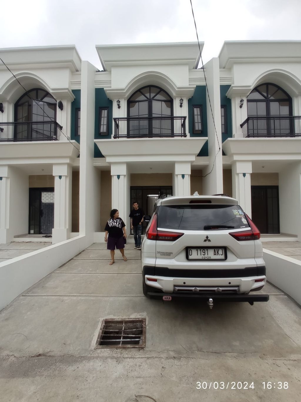 foto tampak rumah tipe 60 Compact Classic HC 3KT (652) perumahan G-Land Ciwastra Park