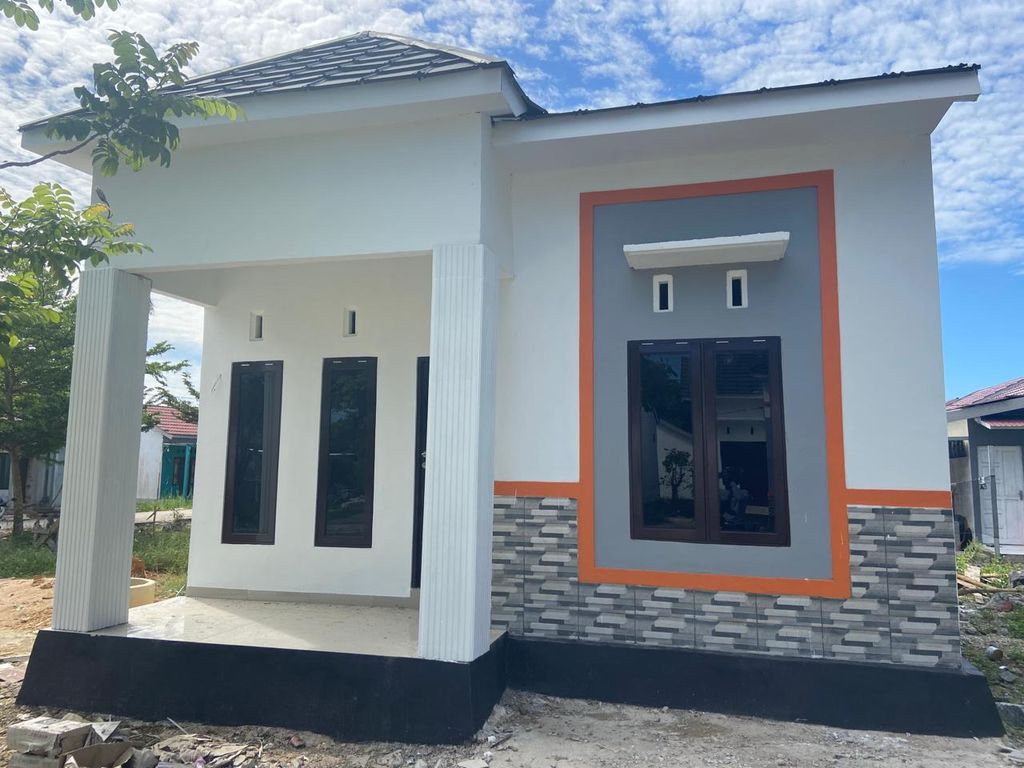 foto tampak rumah tipe 36 (Komersil) perumahan KAMPOENG SHAFWAH ASRI LANDASAN ULIN TAHAP 3