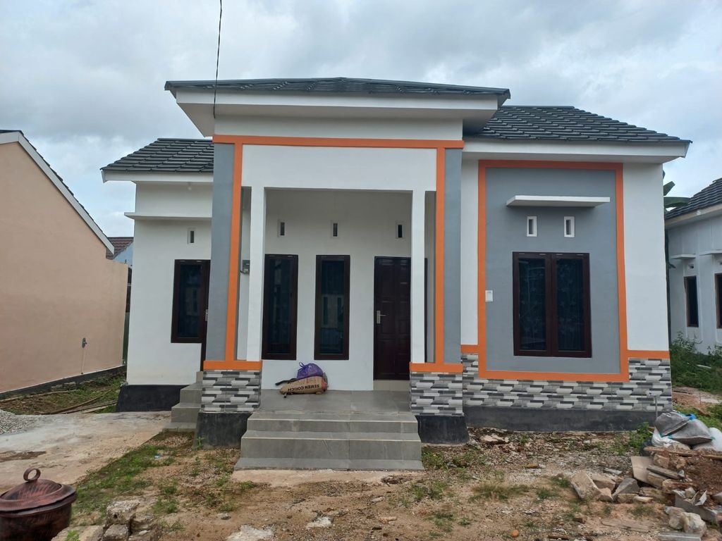foto tampak rumah tipe 45 Komersil perumahan Shafwah Al Zafri