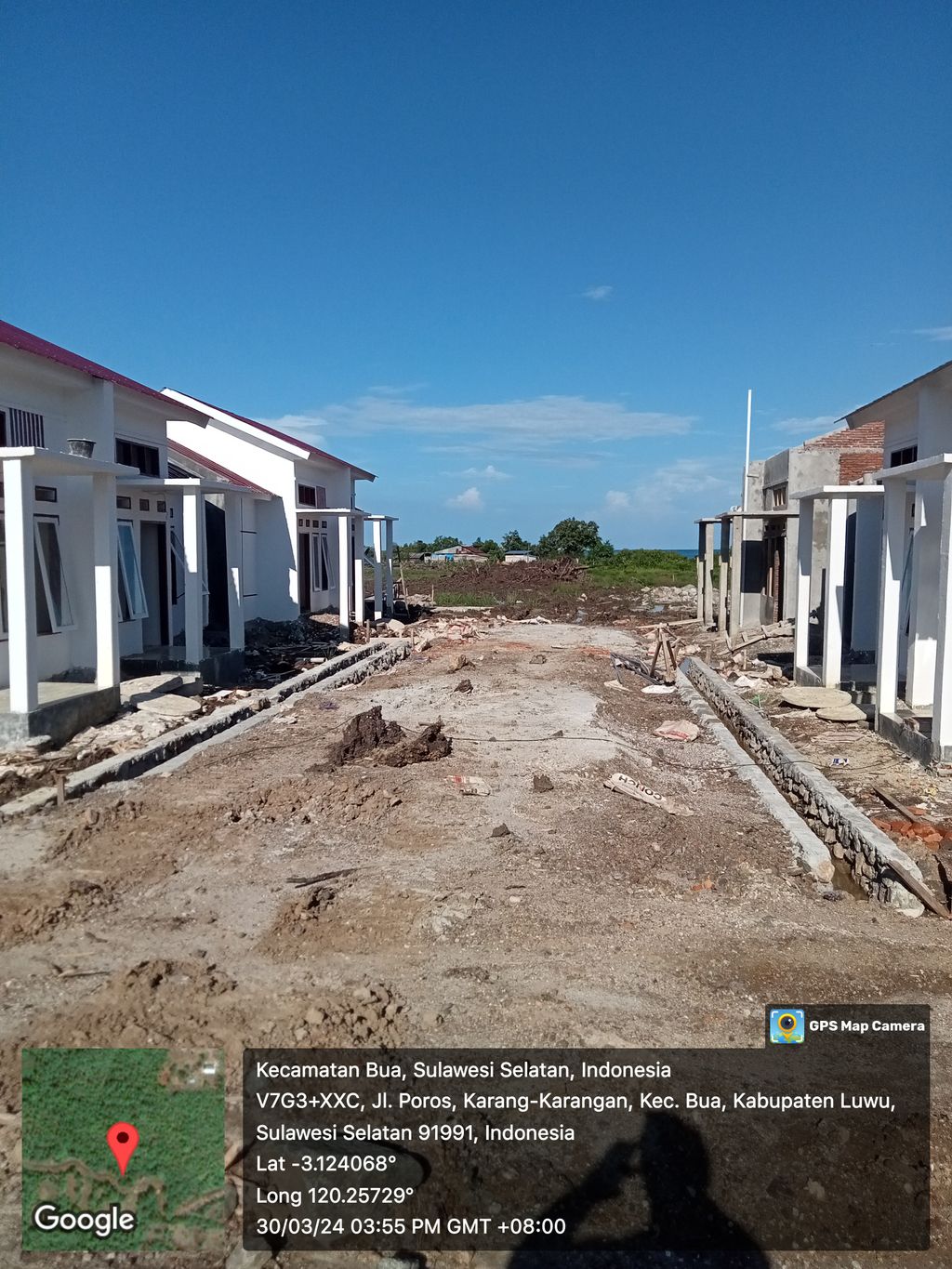 foto posisi tengah perumahan HARMONI KARANG-KARANGAN