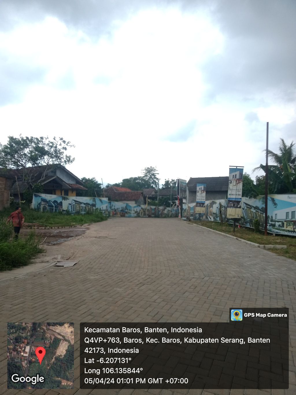 foto gerbang perumahan SENTOSA GARDEN SERANG