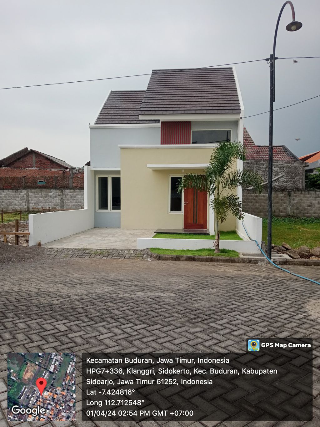 foto contoh rumah perumahan PALM VILLE REGENCY