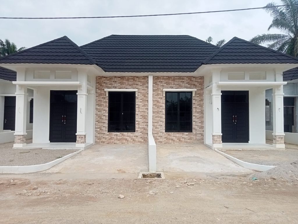 foto tampak rumah tipe 60 perumahan PERUMAHAN DEWI SARTIKA RESIDENCE
